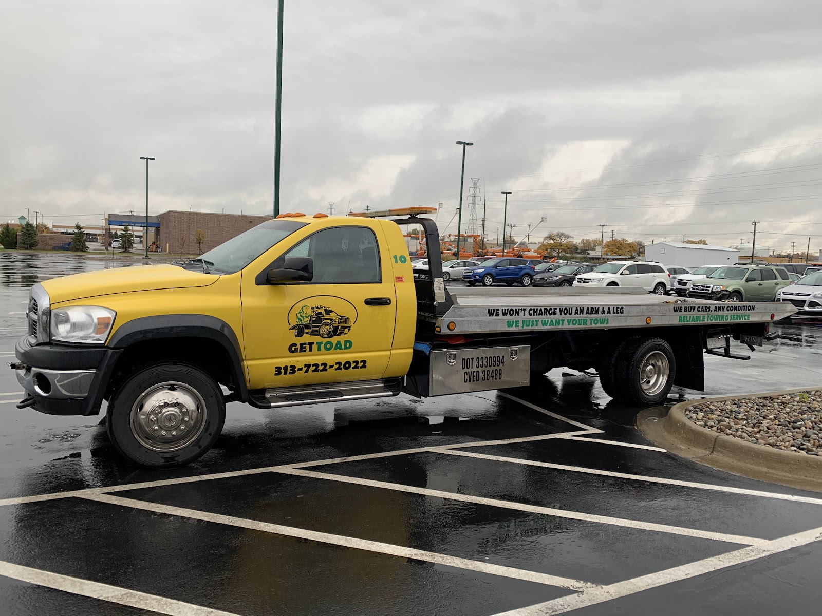 GET TOAD TOWING in