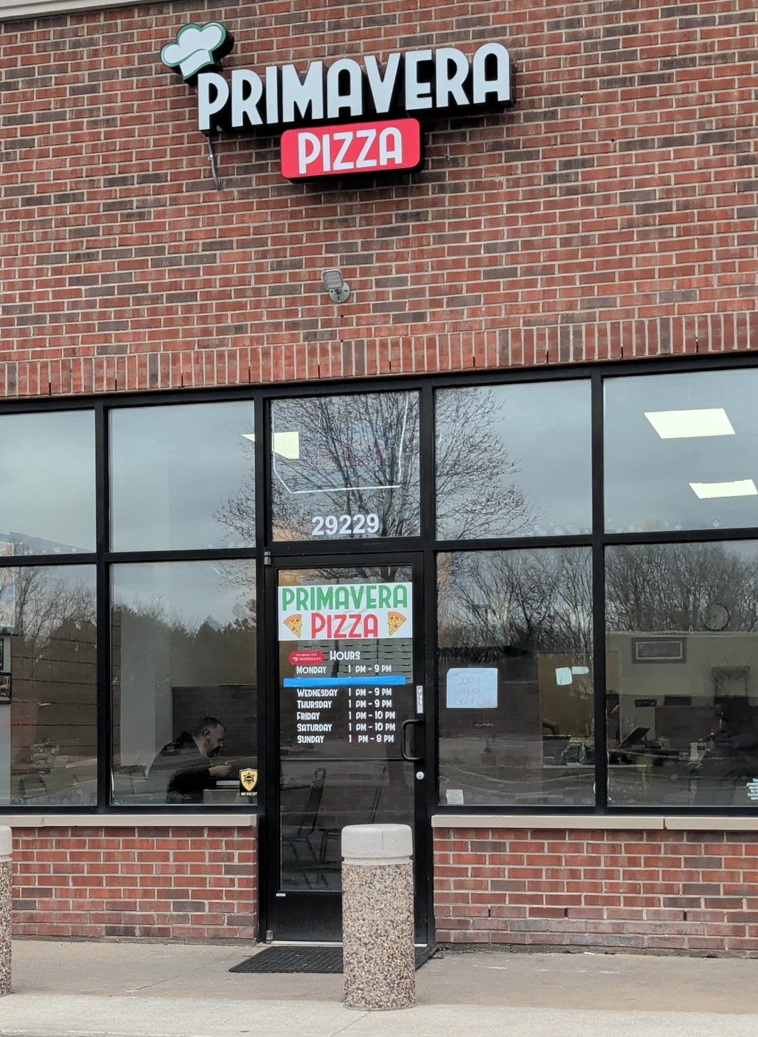 Primavera Pizza — photo